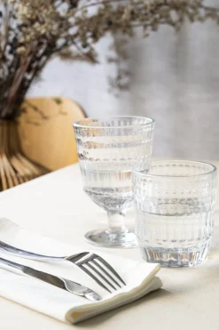 ACCOLADE Gobelet forme basse verre pressé 26 cl Panama Hot