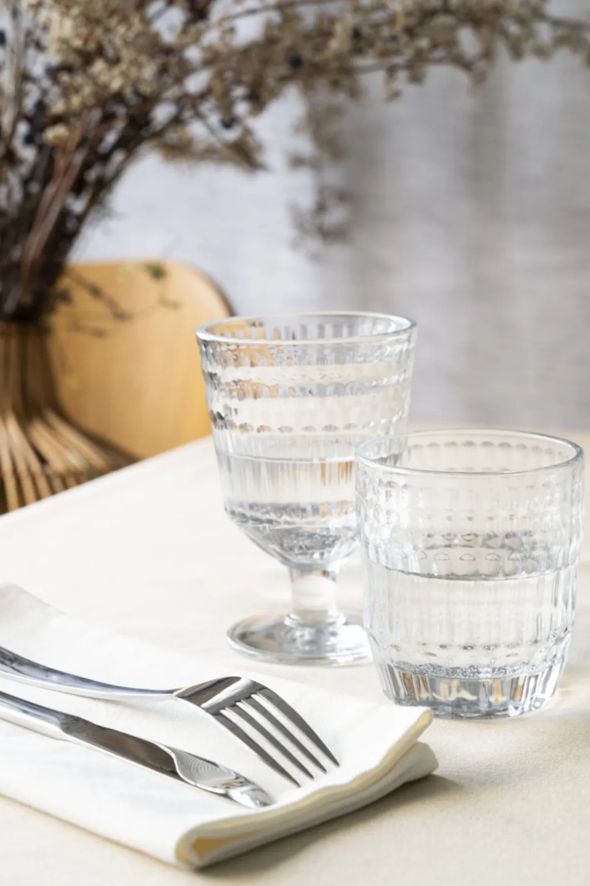 ACCOLADE Gobelet forme basse verre pressé 26 cl Panama Hot