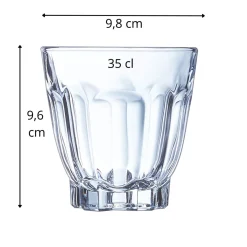 ARCOROC Gobelet forme basse verre trempé Arcadie New