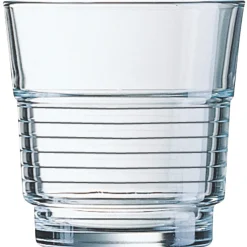 Gobelet forme basse verre trempé 20 cl Spirale - ARCOROC Online