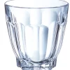 ARCOROC Gobelet forme basse verre trempé 9 cl Arcadie Discount