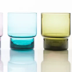 Gobelet forme basse vert verre 22 cl Artic - PRO.MUNDI Sale
