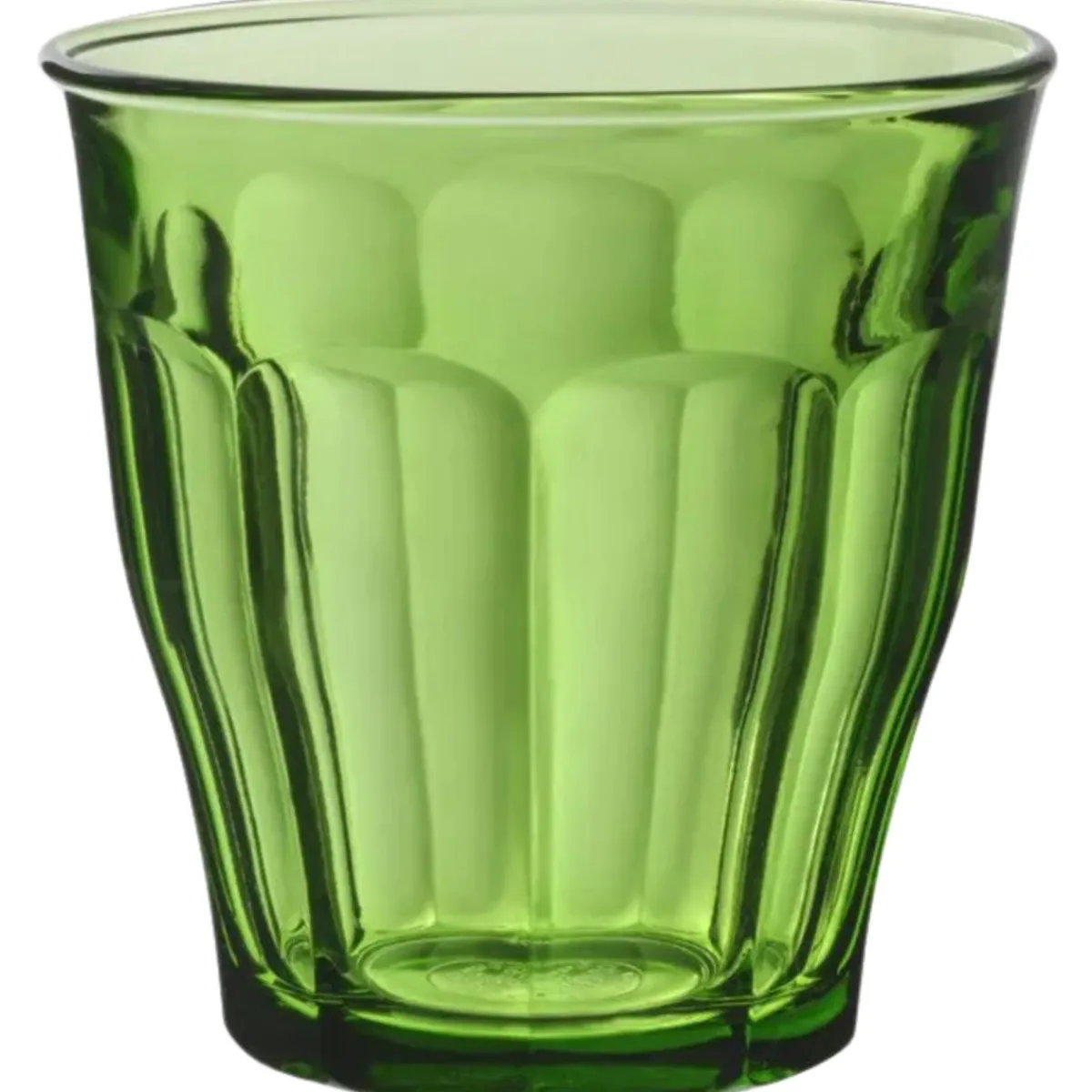 Gobelet forme basse vert verre trempé 25 cl Picardie - DURALEX Clearance