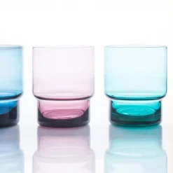 Gobelet forme basse violet verre 22 cl Artic - PRO.MUNDI Online