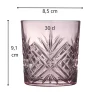 ARCOROC Gobelet forme basse violet verre 30 cl Broadway Clearance