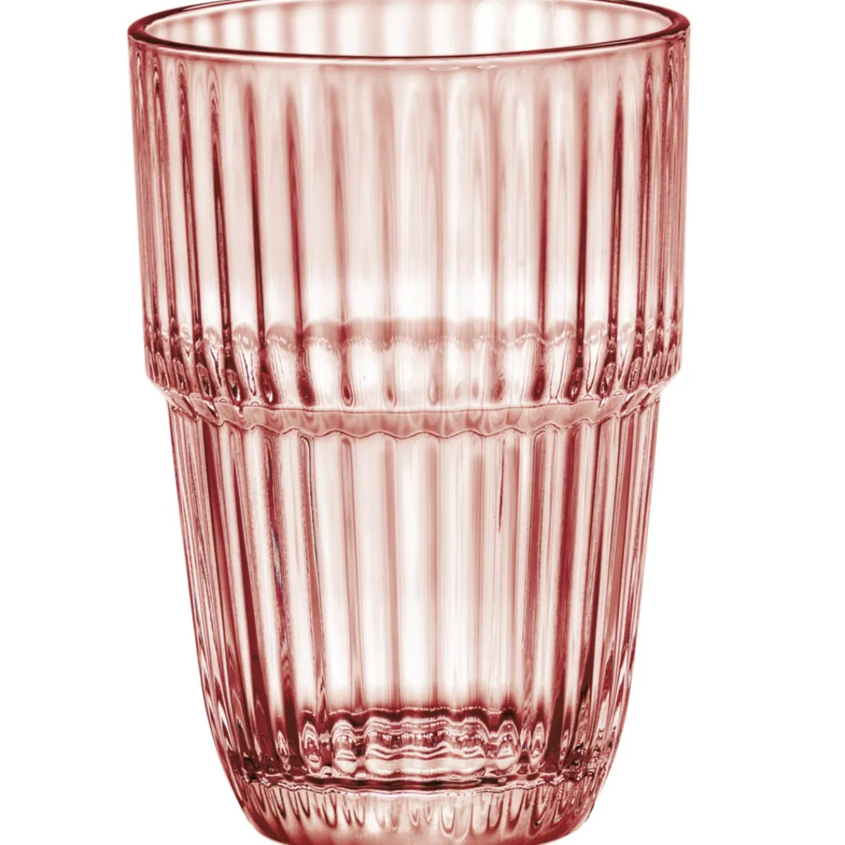 BORMIOLI ROCCO Gobelet forme haute rose verre trempé 38 cl Barshine Sale