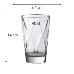 Gobelet forme haute verre 40 cl Concerto - VIDIVI Best