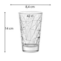 Gobelet forme haute verre 42 cl Dolomiti - VIDIVI Hot