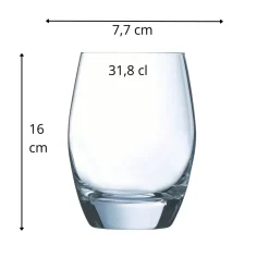 ARCOROC Gobelet forme haute verre 35 cl Malea Online