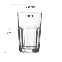 Gobelet forme haute verre 30 cl Popsy - PRO.MUNDI Clearance