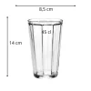 Gobelet forme haute verre 45 cl Surface - SERAX Sale