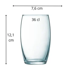 Gobelet forme haute verre 36 cl Vina - ARCOROC Hot