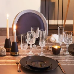 Gobelet forme haute verre cristallin 28 cl Longchamp - CRISTAL D'ARQUES Discount