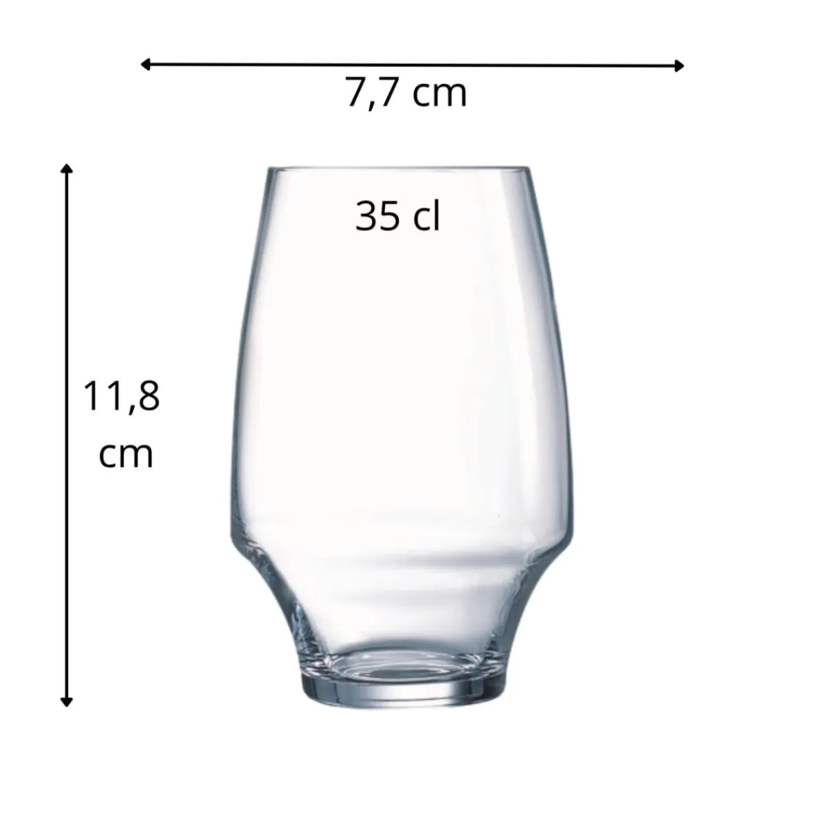 CHEF & SOMMELIER Gobelet forme haute verre cristallin 35 cl Open Up New