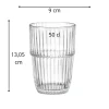 Gobelet forme haute verre trempé 50 cl Barshine - BORMIOLI ROCCO Sale