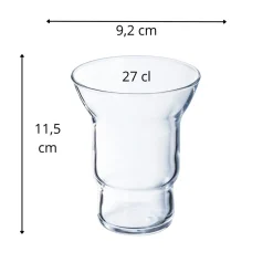 ARCOROC Gobelet forme haute verre trempé 27 cl Autonomy New