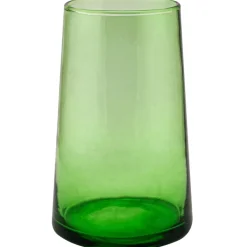 PRO.MUNDI Gobelet forme haute vert verre recyclé 33 cl Lily Discount