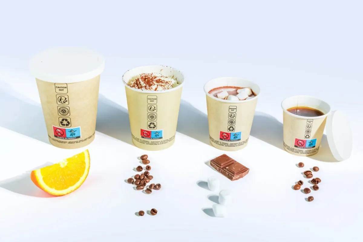 Gobelet kraft carton 12 cl (50 pièces) - ALPHAFORM Online