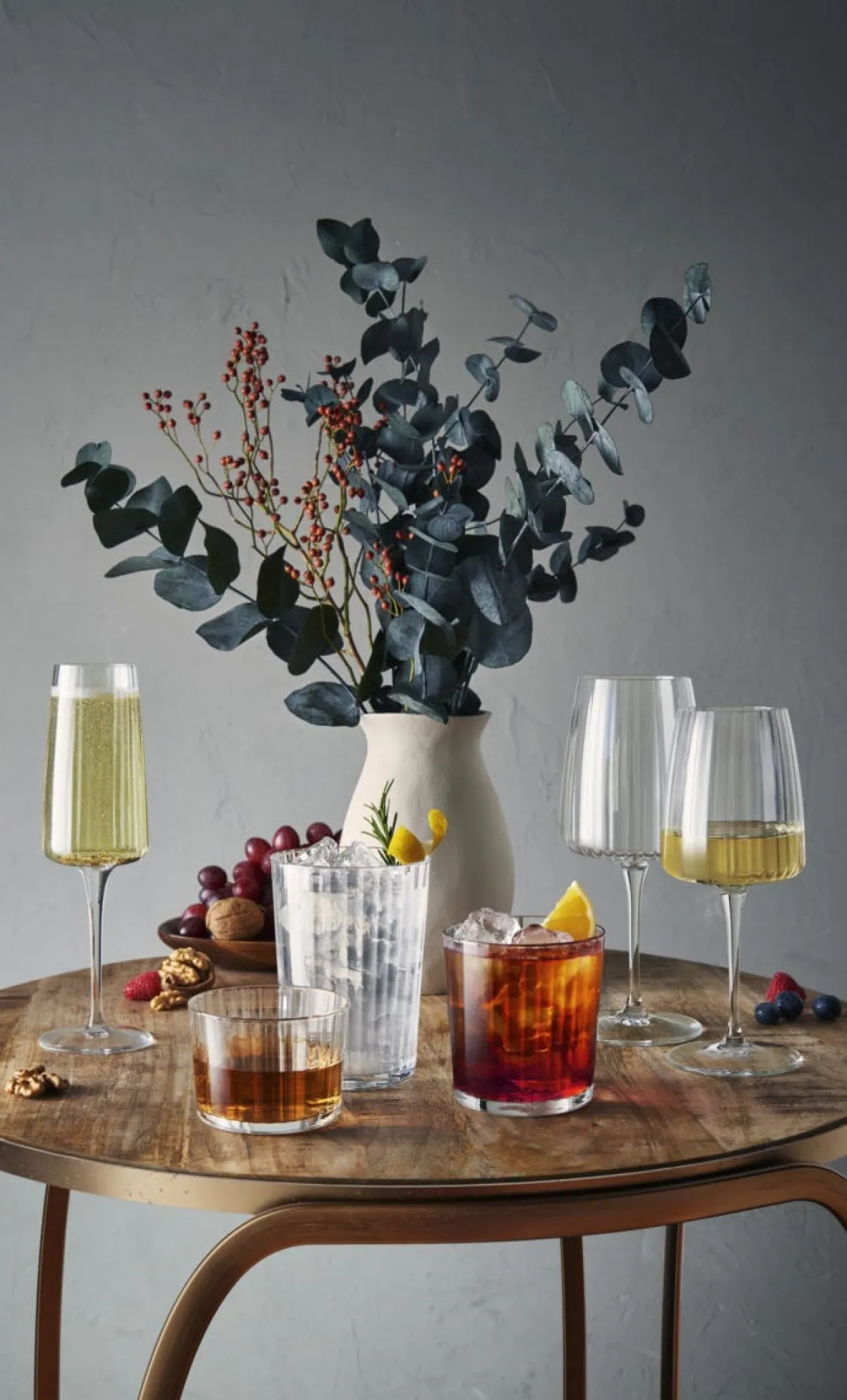 BORMIOLI ROCCO Gobelet rhum bleu verre cristallin 21 cl Exclusiva Hot