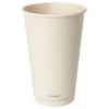 Gobelet rond beige bagasse Ø 90 mm 470 ml (36 pièces) - DUNI Discount