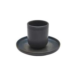 Gobelet rond grès émaillé 9 cl Ø 5,5 cm Tornado - ACCOLADE Outlet