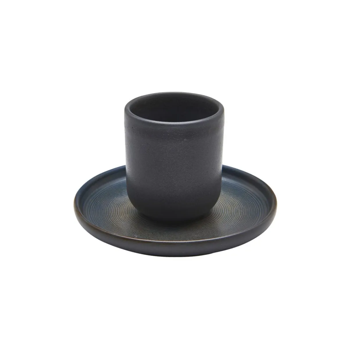 Gobelet rond grès émaillé 9 cl Ø 5,5 cm Tornado - ACCOLADE Outlet