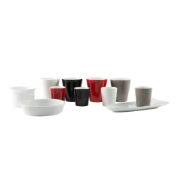PRO.MUNDI Gobelet rond marron grès émaillé 20 cl Ø 8,5 cm Prismo Sale