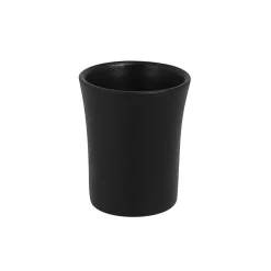 RAK Gobelet rond noir porcelaine vitrifiée Ø 6 cm Neo Fusion Hot