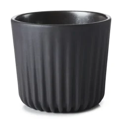 REVOL Gobelet rond noir porcelaine culinaire 8 cl Ø 6 cm Pekoe Outlet