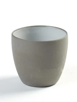 Gobelet rond taupe porcelaine 17 cl Ø 6,5 cm - SERAX Hot