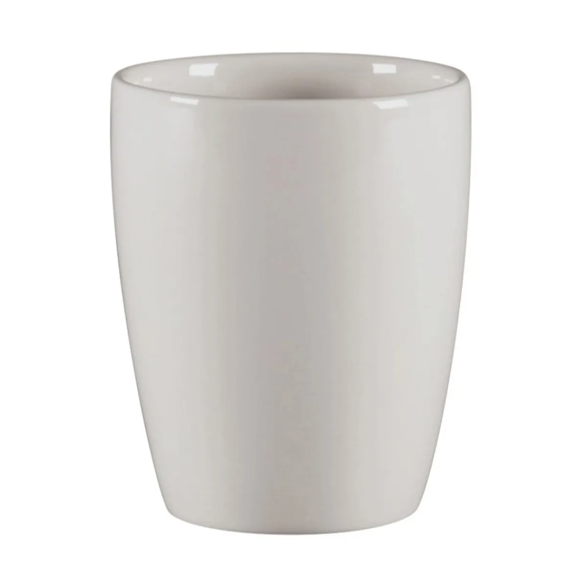 Gobelet à thé blanc porcelaine vitrifiée 23 cl Ø 7,3 cm stone Ease - RAK Outlet