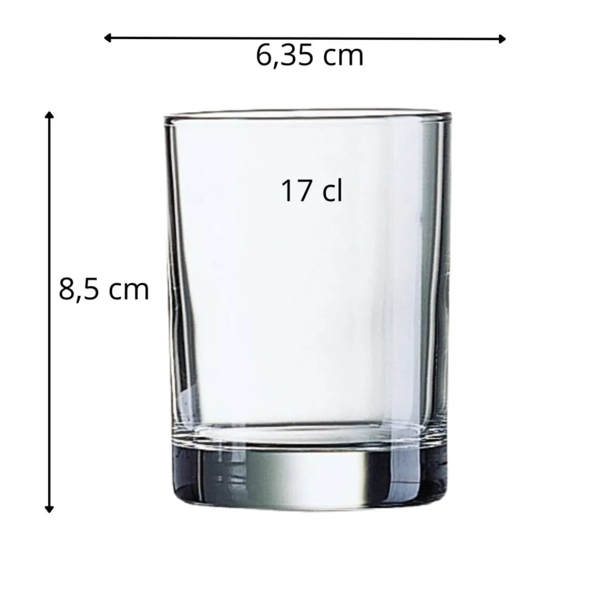 Gobelet verre 17 cl Elegance - ARCOROC New
