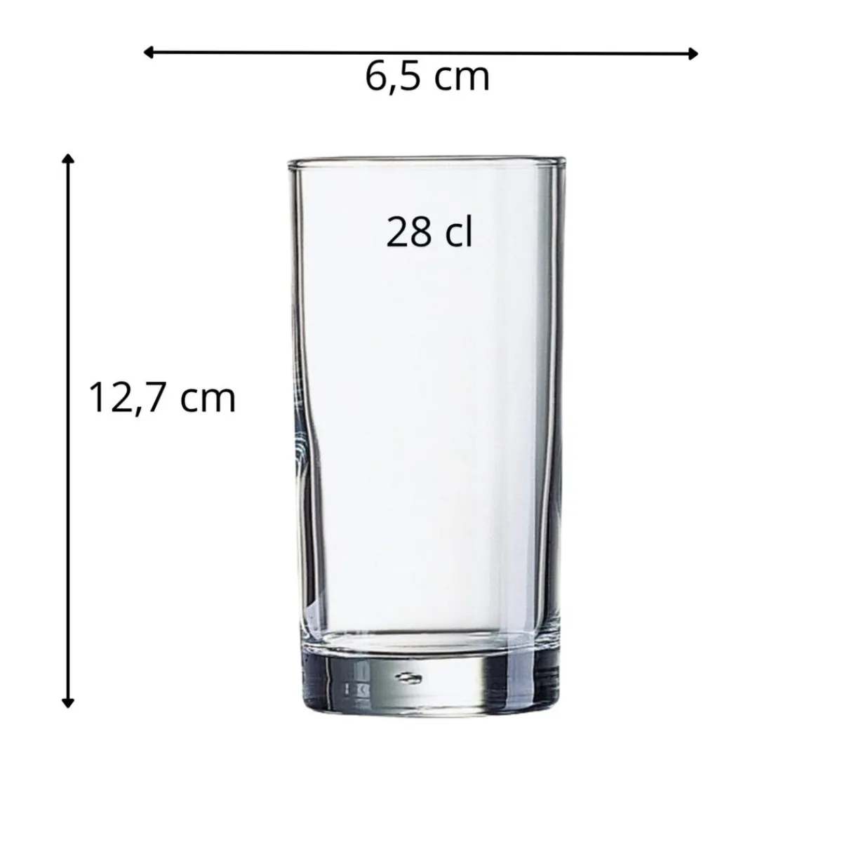 ARCOROC Gobelet verre 28 cl Elegance Outlet