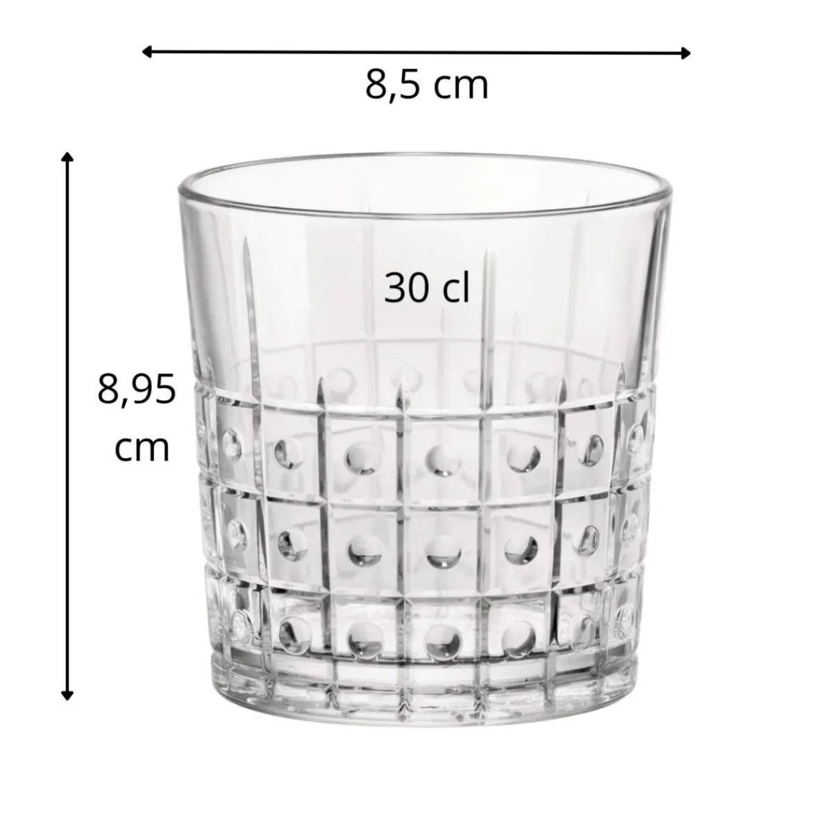 Gobelet verre 30 cl Este - BORMIOLI ROCCO Hot