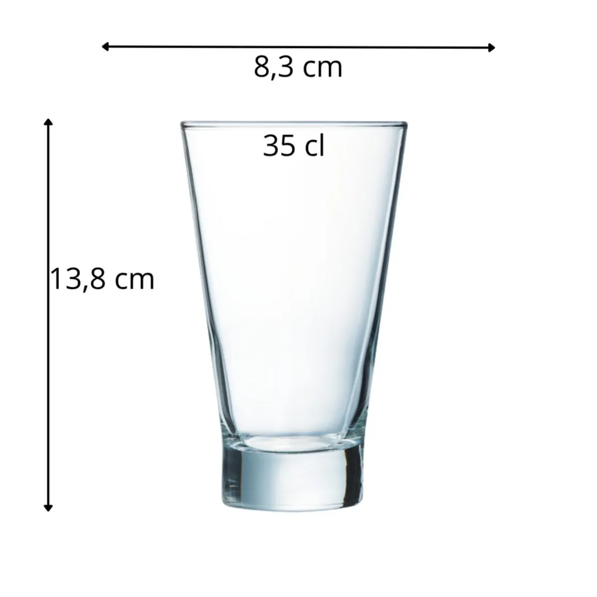 Gobelet verre 35 cl Shetland - ARCOROC Hot