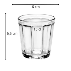 Gobelet verre 10 cl Surface - SERAX Hot