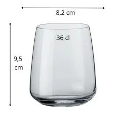 Gobelet verre cristallin 36 cl Aurum - BORMIOLI ROCCO Discount