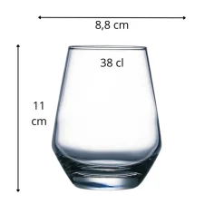 CHEF & SOMMELIER Gobelet verre cristallin 38 cl Lima Best