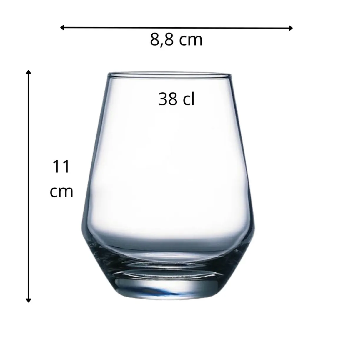 CHEF & SOMMELIER Gobelet verre cristallin 38 cl Lima Best