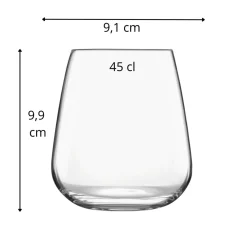 LUIGI BORMIOLI Gobelet verre cristallin 45 cl Meravigliosi New
