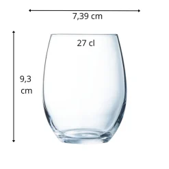 CHEF & SOMMELIER Gobelet verre cristallin 27 cl Primary Outlet