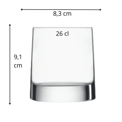Gobelet verre cristallin 26 cl Veronese - LUIGI BORMIOLI Sale