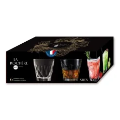 Gobelet verre pressé 29 cl Silex - LA ROCHERE Best