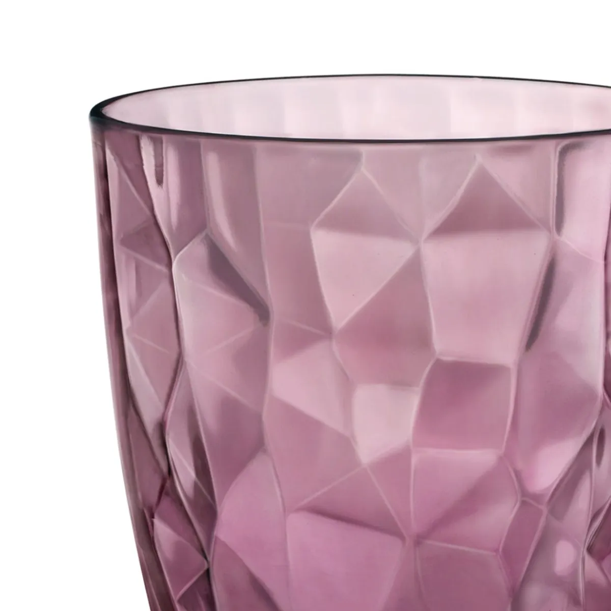 Gobelet violet verre 30,5 cl Diamond - BORMIOLI ROCCO New