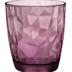 Gobelet violet verre 30,5 cl Diamond - BORMIOLI ROCCO New