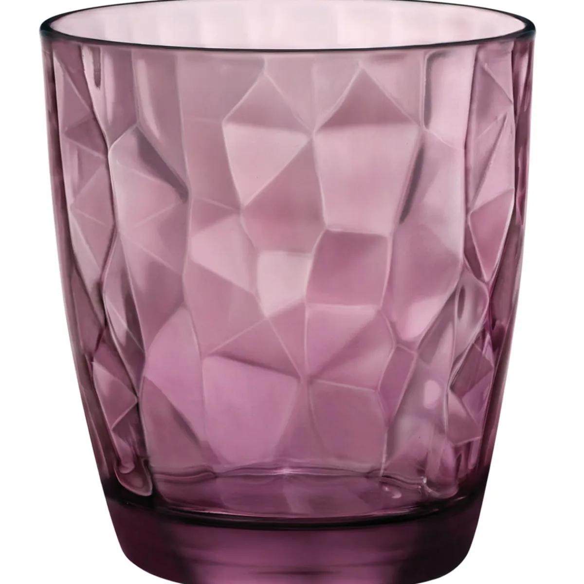Gobelet violet verre 30,5 cl Diamond - BORMIOLI ROCCO New