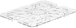 CAMBRO égouttoir GN 1/2 copolyester Camview Hot