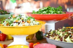 Grand plat creux mélamine vert Ø 35 cm 7 cm 3,5 L Casablanca - DALEBROOK Sale