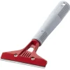 Grattoir rouge 20 cm - Aucune Online