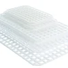 GILAC Grille pour bac plat 8L rectangulaire blanc plastique 8 mm x 27 cm Hot